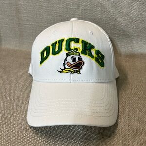 Oregon Ducks University of Oregon Adjustable Top of the World White Hat Cap